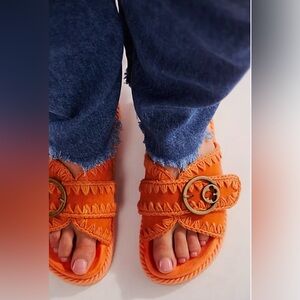 NWOB MOU FRUIT PUNCH SLIDE SANDALS
